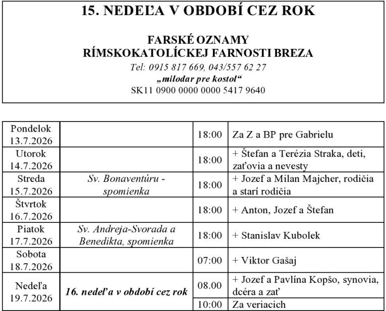 oznam