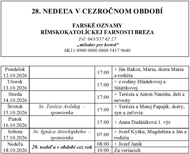 oznam