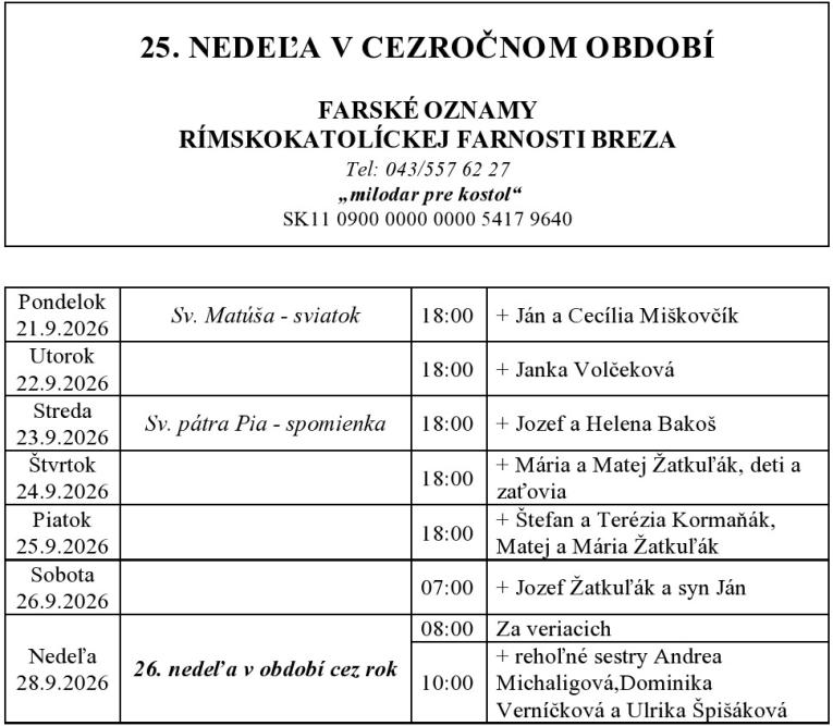 oznam